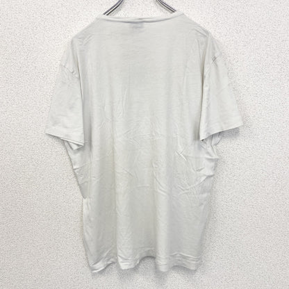 古着 used　DIESEL ディーゼル　半袖プリントTシャツ　カジュアル　シングルステッチ　白　クルーネック　レトロ　Mサイズ