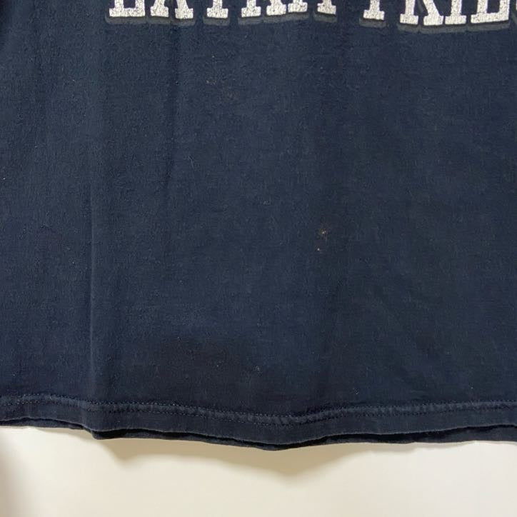 古着 used　FRUIT OF THE LOOM フルーツオブザルーム　半袖プリントTシャツ　フライドポテト　黒　XLサイズ
