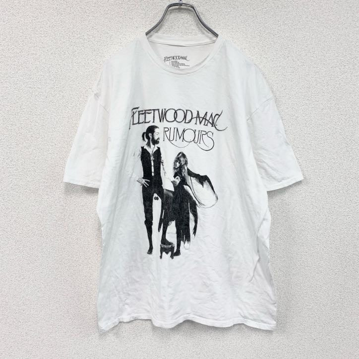 FLEETWOOD MAC　半袖プリントTシャツ　バンドT　白　ホワイト　XLサイズ