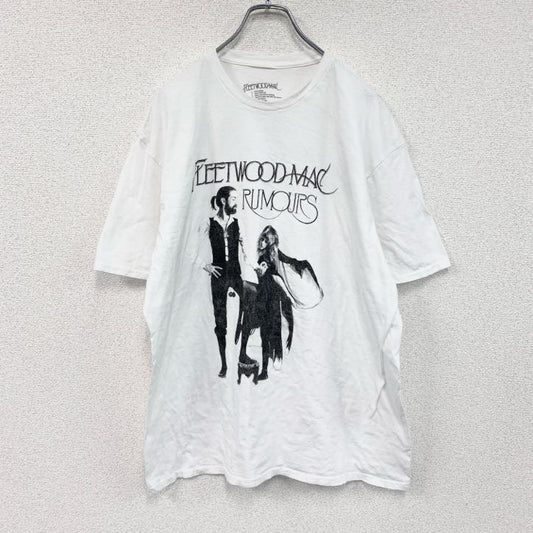 FLEETWOOD MAC　半袖プリントTシャツ　バンドT　白　ホワイト　XLサイズ