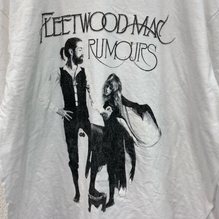 FLEETWOOD MAC　半袖プリントTシャツ　バンドT　白　ホワイト　XLサイズ