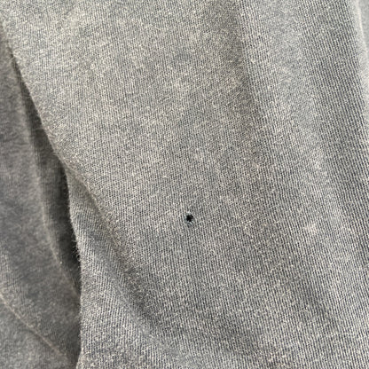 古着 used　AUTARK　半袖プリントTシャツ　カジュアルデザイン　オオカミ　灰色　クルーネック　レトロ　XXLサイズ