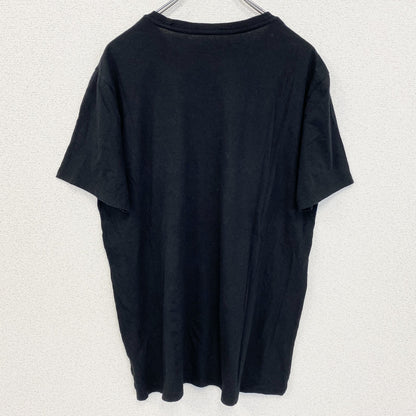 古着 used　OLDNAVY オールドネイビー　半袖グラフィックプリントTシャツ　黒　ブラック　クルーネック　Lサイズ