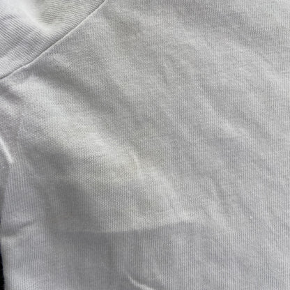 古着 used　DIESEL ディーゼル　半袖プリントTシャツ　カジュアル　シングルステッチ　白　クルーネック　レトロ　Mサイズ