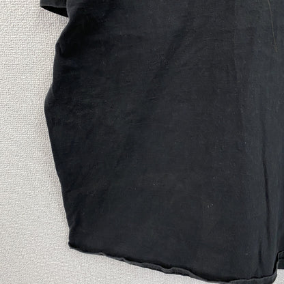 Hanes　ヘインズ　半袖プリントTシャツ　黒　ブラック　XLサイズ