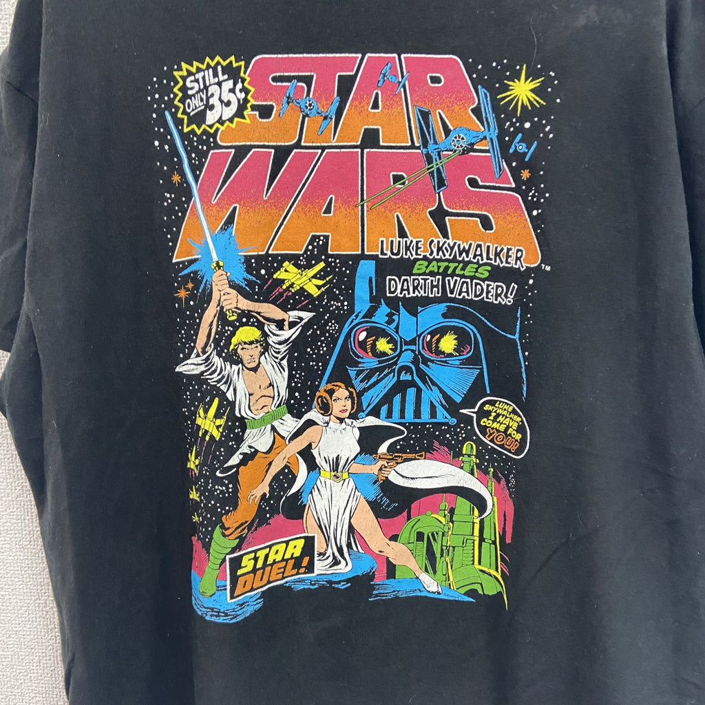 STAR WARS　スターウォーズ　半袖プリントTシャツ　黒　ブラック　XLサイズ