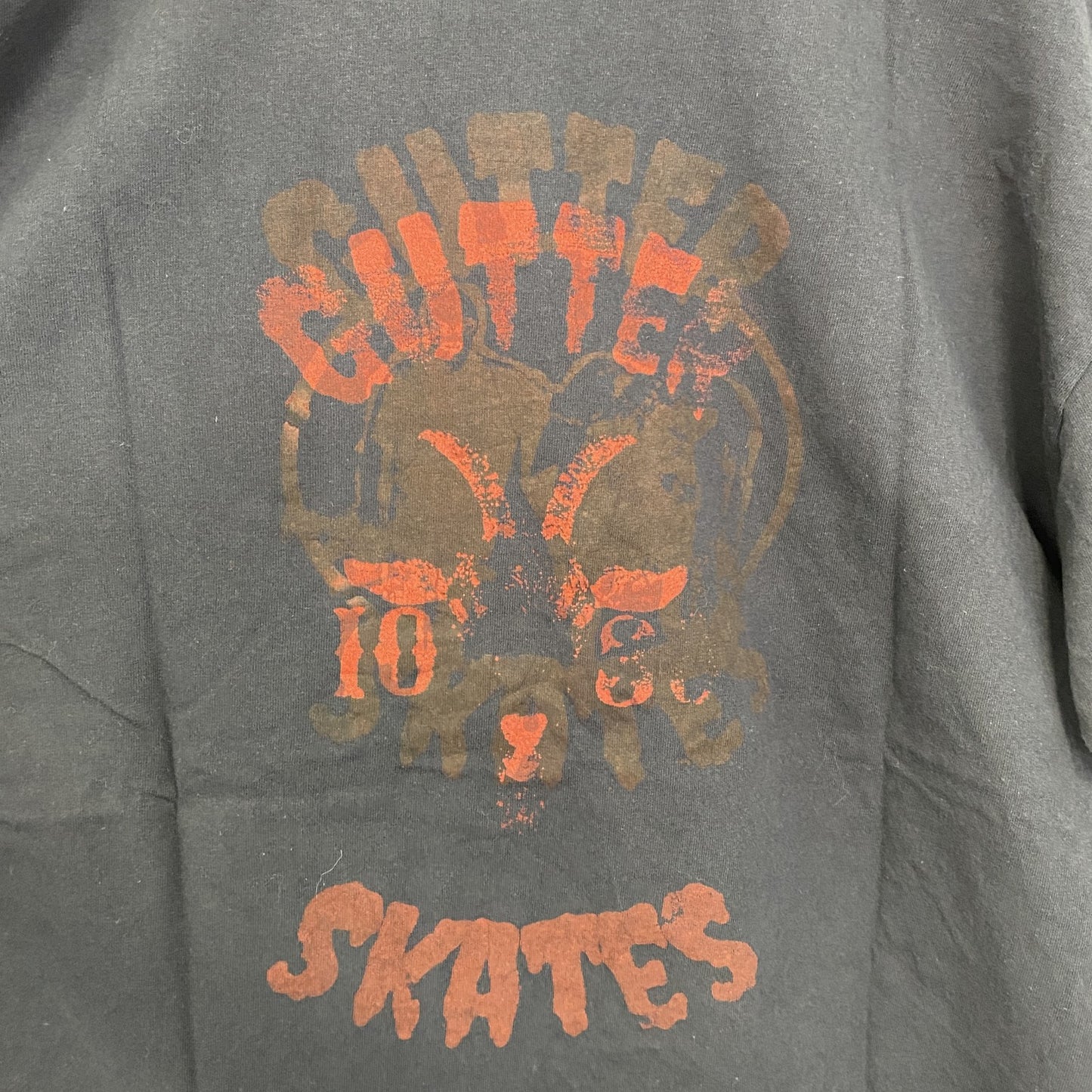 古着 used　GILDAN ギルダン　半袖トデザインプリントTシャツ　黒　ブラック　ビックシルエット　XLサイズ