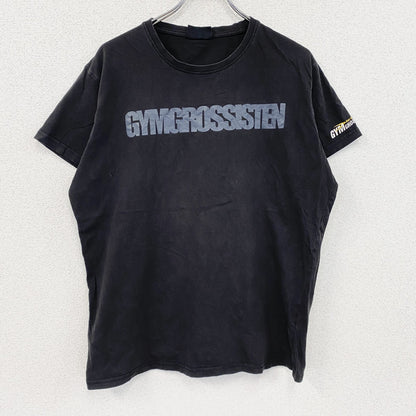 Gmygrossisten　半袖プリントTシャツ　黒　ブラック　Lサイズ