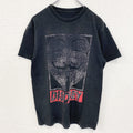 古着 used　DISOBEY　ガイ・フォークス　半袖デザインプリントTシャツ　黒　ブラック　クルーネック