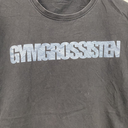 Gmygrossisten　半袖プリントTシャツ　黒　ブラック　Lサイズ
