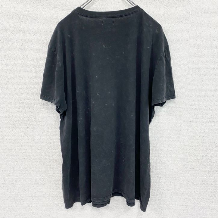 KISS　半袖プリントTシャツ　バンドT　ハードロック　ヘヴィメタル　黒　ブラック　OXサイズ
