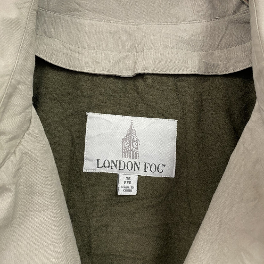 LONDON FOG　ロンドンフォグ　ダブルトレンチコート　ベージュ　46サイズ