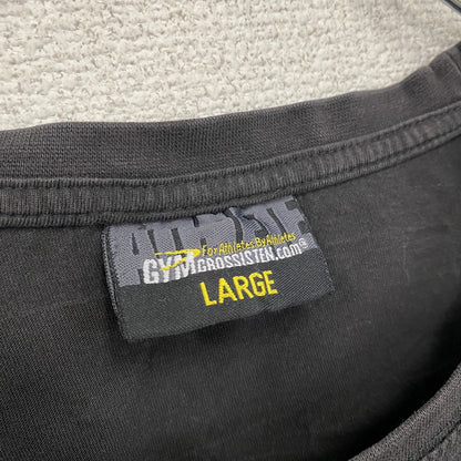 Gmygrossisten　半袖プリントTシャツ　黒　ブラック　Lサイズ