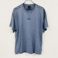 adidas　アディダス　半袖Tシャツ　青　ブルー　Mサイズ
