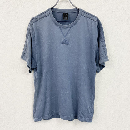 adidas　アディダス　半袖Tシャツ　青　ブルー　Mサイズ