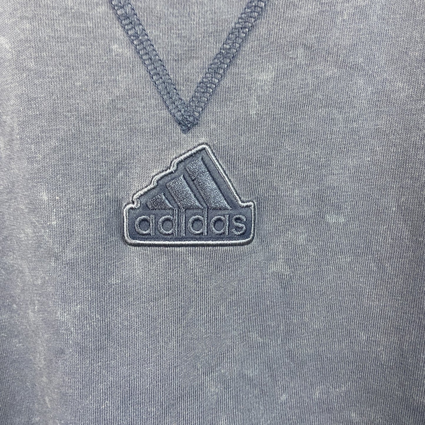 adidas　アディダス　半袖Tシャツ　青　ブルー　Mサイズ