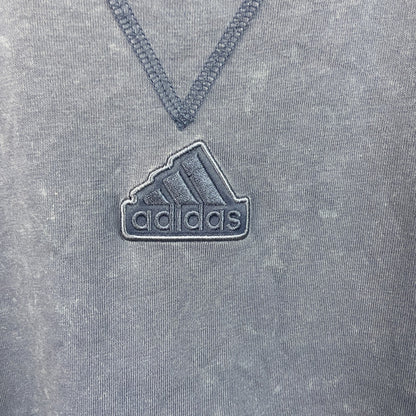 adidas　アディダス　半袖Tシャツ　青　ブルー　Mサイズ
