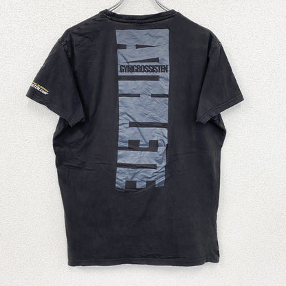 Gmygrossisten　半袖プリントTシャツ　黒　ブラック　Lサイズ