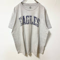 古着 used　GEORGIA SOUTHERN　ジョージアサザン大学　半袖カレッジプリントTシャツ　レトロ　グレー　XLサイズ