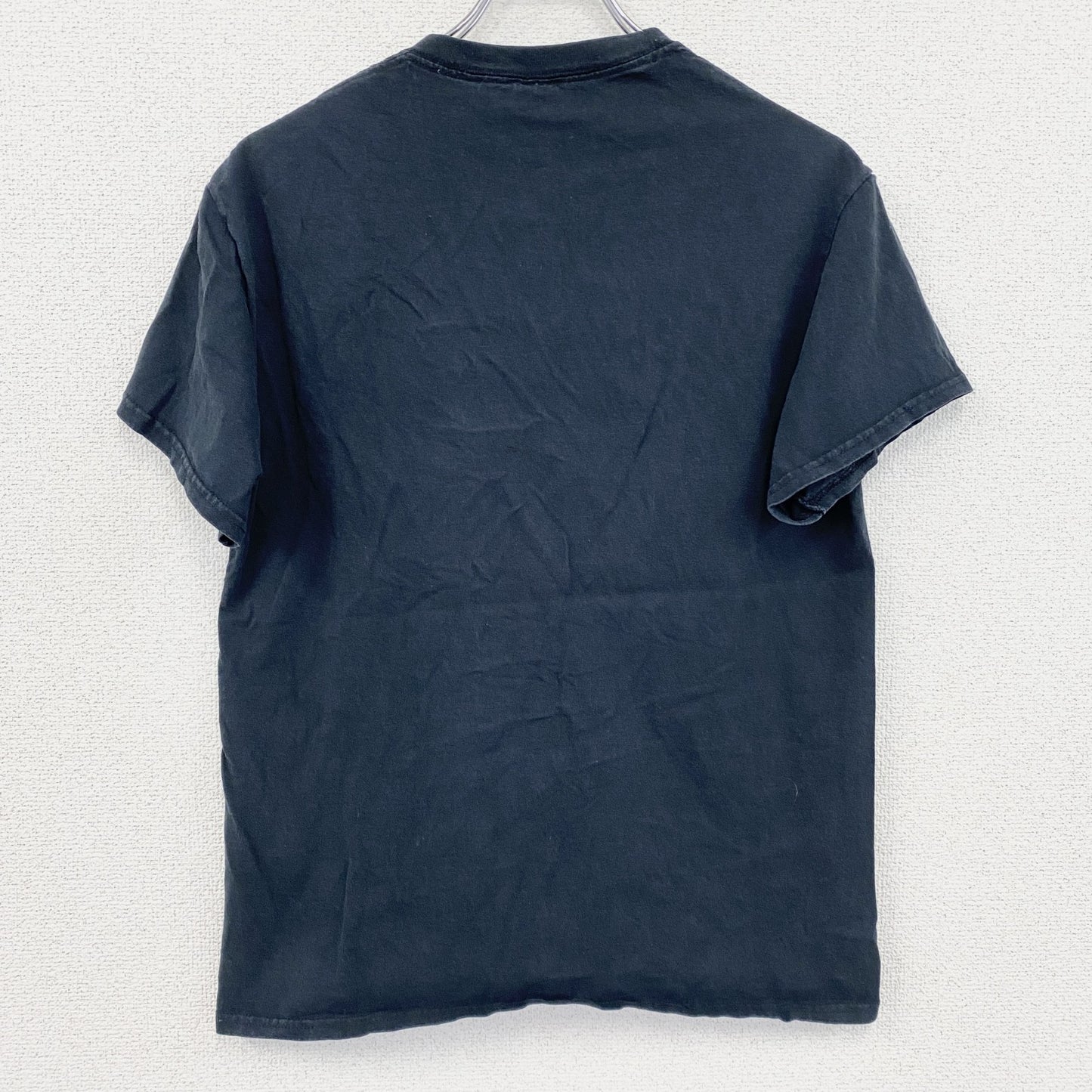GILDAN　ギルダン　半袖プリントTシャツ　黒　ブラック　Mサイズ