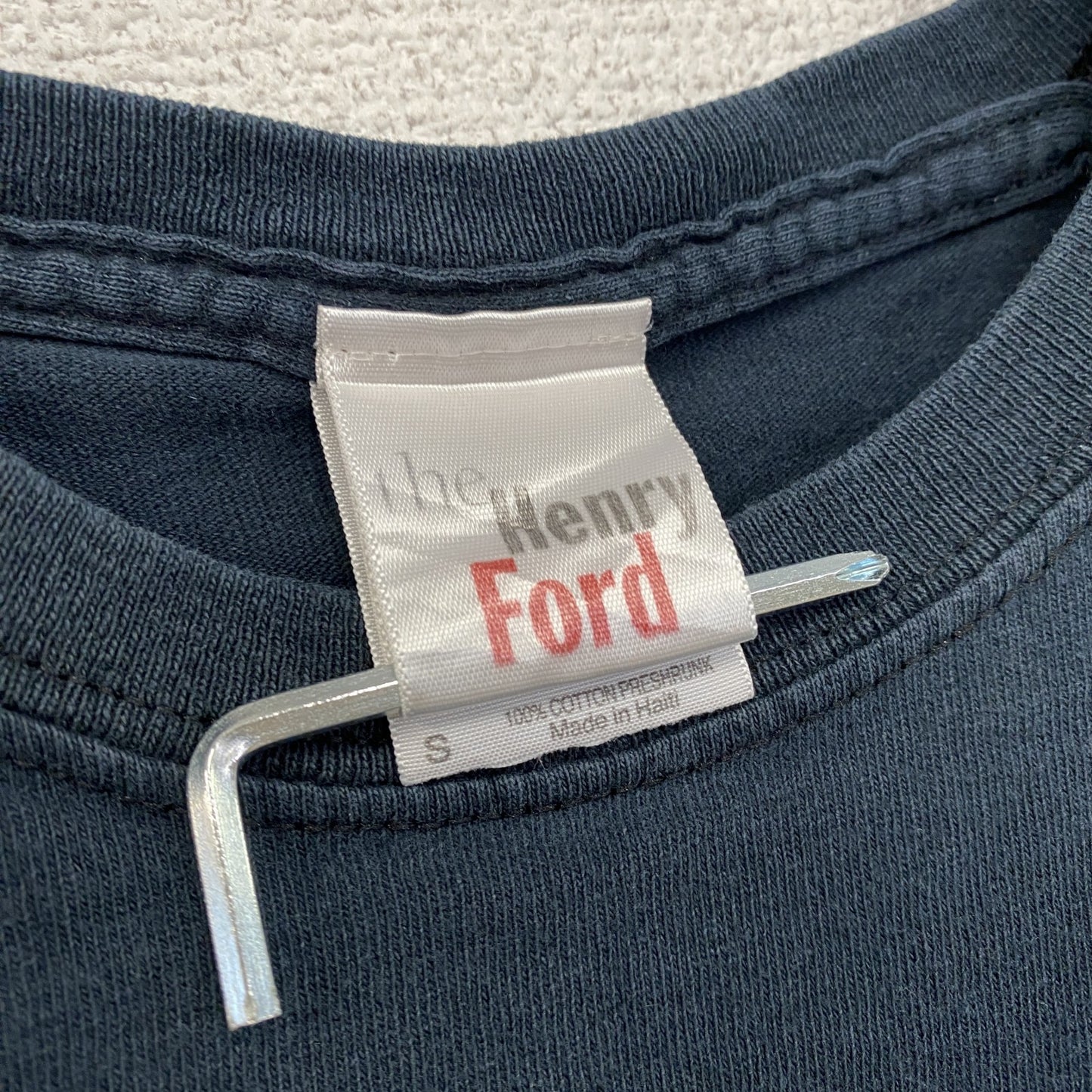 the Henry Ford　半袖プリントTシャツ　黒　ブラック　Sサイズ