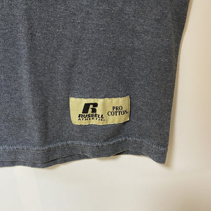 古着 used　RUSSELL ATHLETIC ラッセルアスレチック　半袖無地Tシャツ　ノームコア　シンプル　Lサイズ