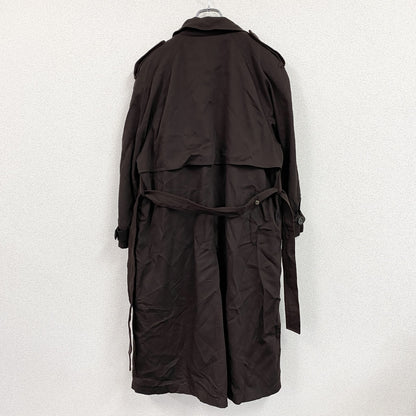 TOWNE　LONDON FOG　ロンドンフォグ　ダブルトレンチコート　茶色　ブラウン　10サイズ