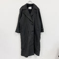 LONDON FOG　ロンドンフォグ　ダブルトレンチコート　ダークグレー　