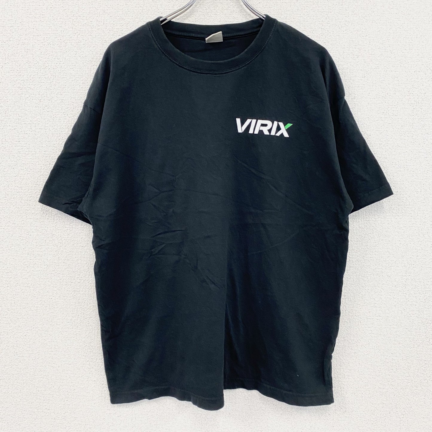 TRACKER　半袖プリントTシャツ　黒　ブラック　XLサイズ