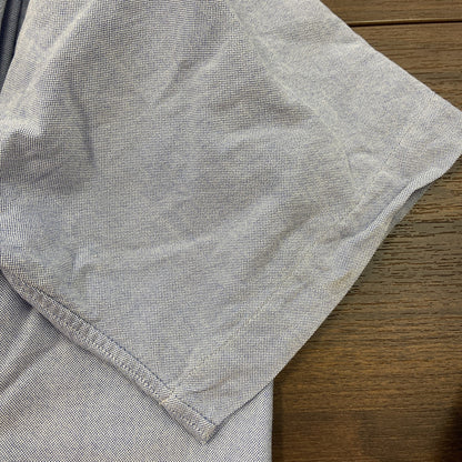 RALPH LAUREN　ラルフローレン　CLASSIC FIT　半袖ボタンダウンシャツ　青　ブルー　Mサイズ