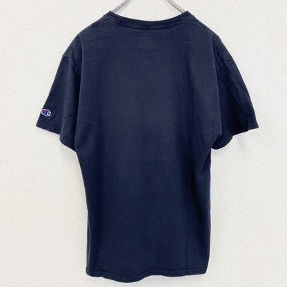 古着 used　Champion　チャンピオン　半袖プリントTシャツ　ノートルダム　バスケットボール　ネイビー　Mサイズ