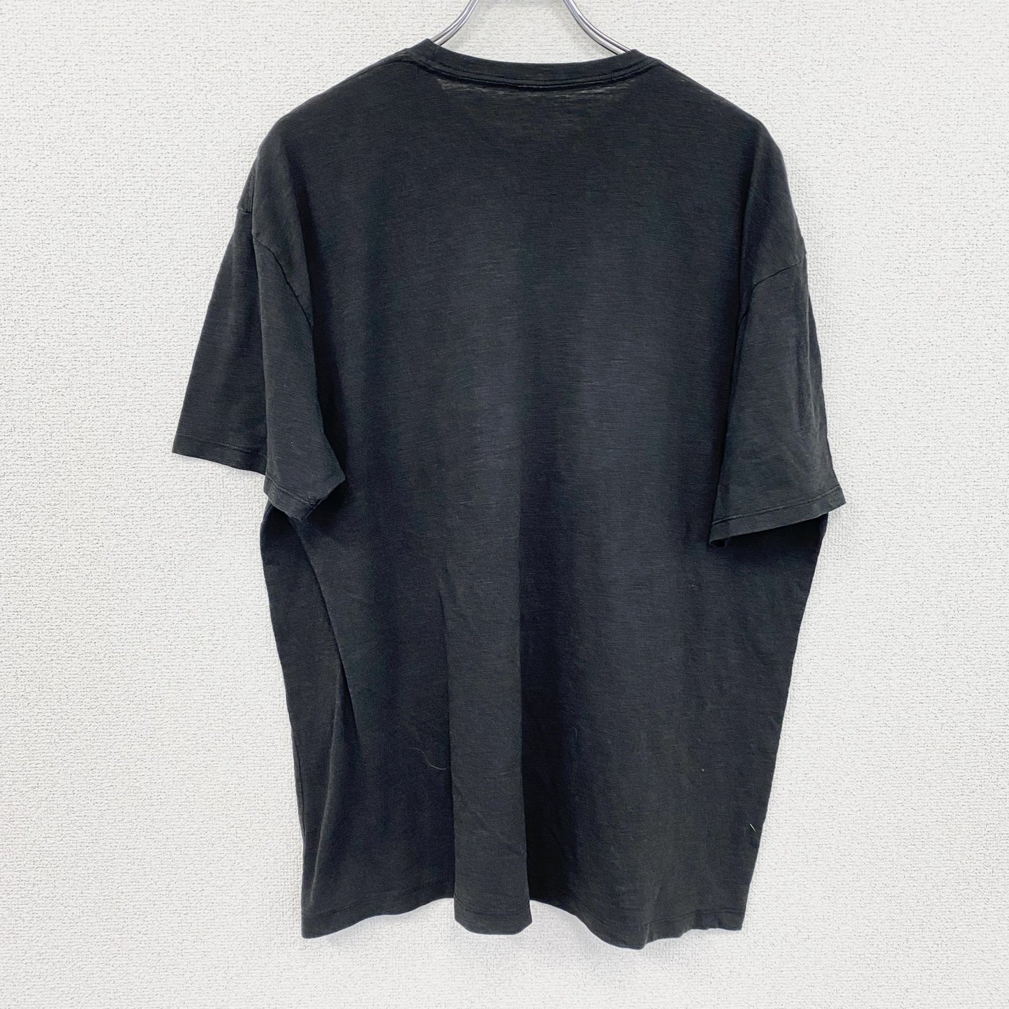 MET-Rx　メトレックス　半袖プリントTシャツ　企業ロゴ　デカロゴ　クルーネック　黒　ブラック　XLサイズ