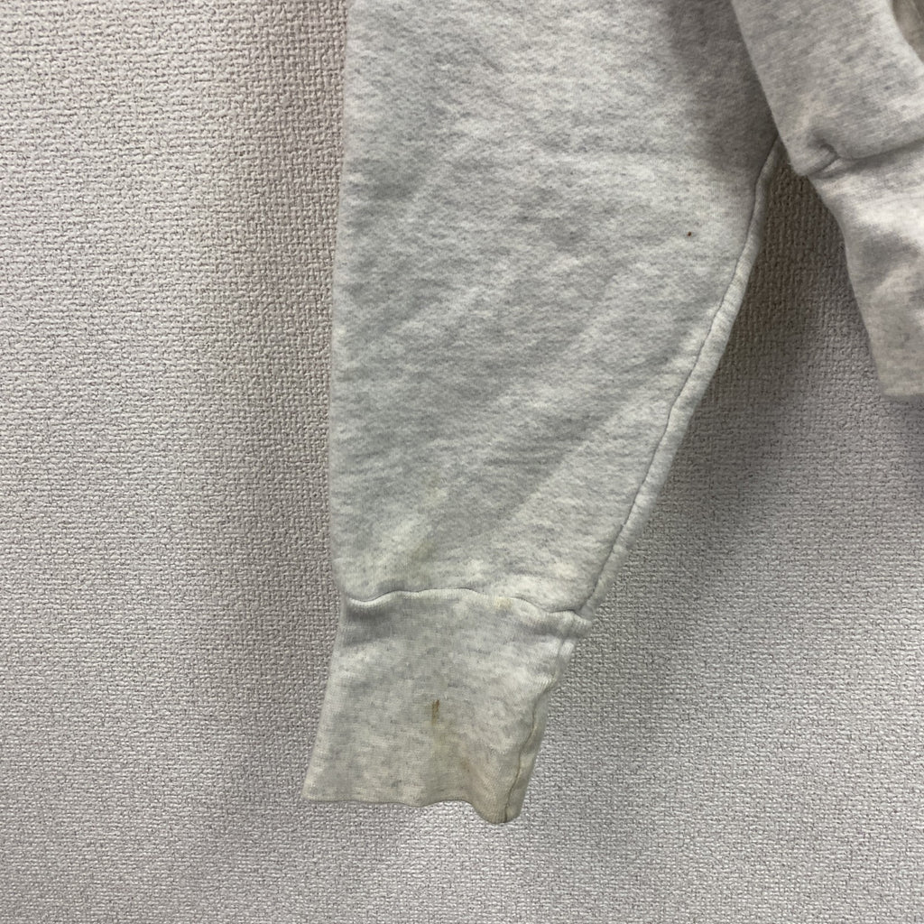 90s　U.S. NAVAL ACADEMY STORE　スウェットパーカー/フーディー　NAVY　霜降りグレー　