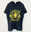 古着 used　FRUIT OF THE LOOM　半袖プリントTシャツ　POWER CURE　クルーネック　レトロ　Lサイズ