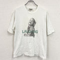 ONEITA　オニータ　半袖プリントTシャツ　白　ホワイト　Mサイズ