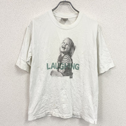 ONEITA　オニータ　半袖プリントTシャツ　白　ホワイト　Mサイズ