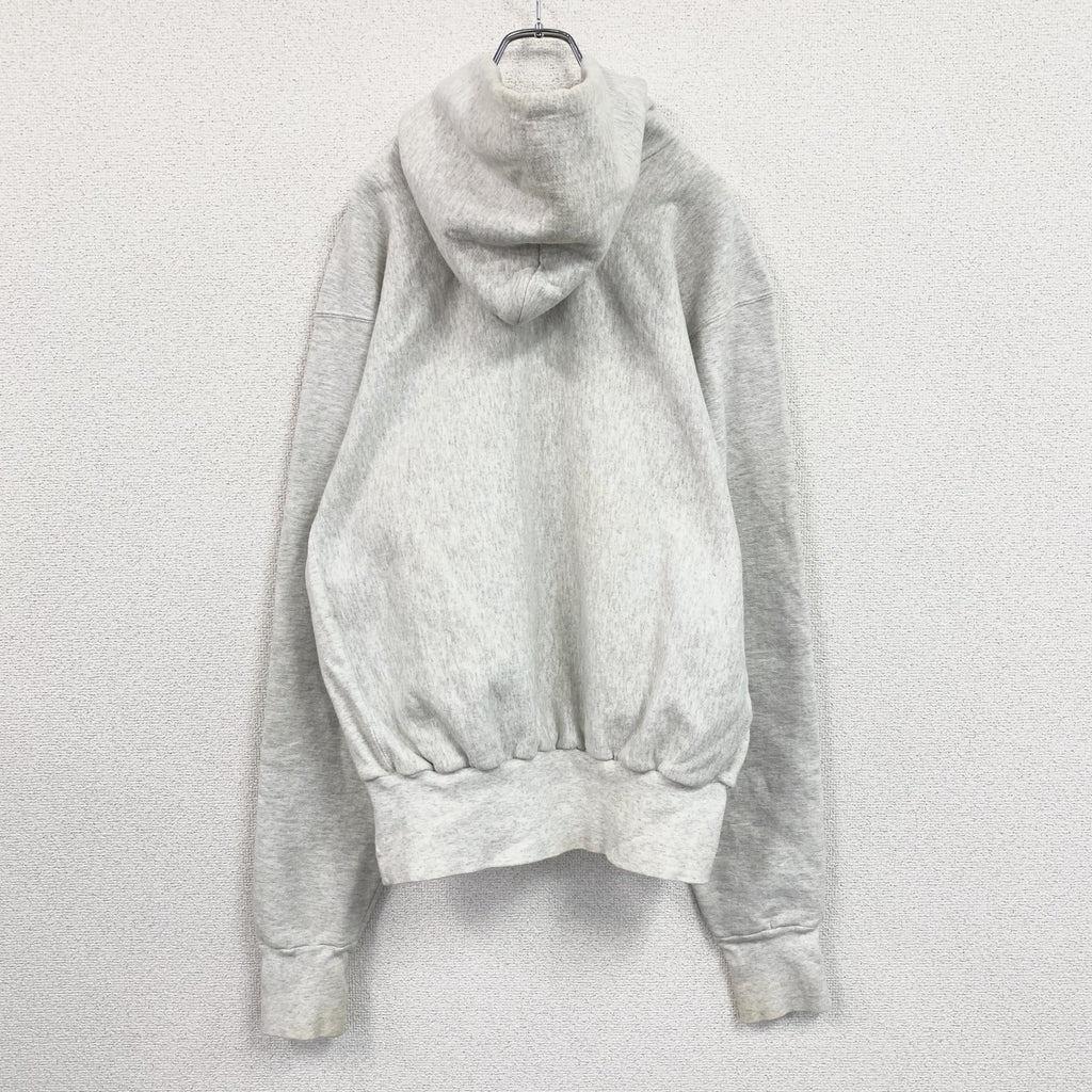 90s　U.S. NAVAL ACADEMY STORE　スウェットパーカー/フーディー　NAVY　霜降りグレー　