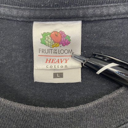 FRUIT OF THE LOOM　半袖プリントミュージックTシャツ　Wacken Open Air　デカロゴ　黒　ブラック　Lサイズ