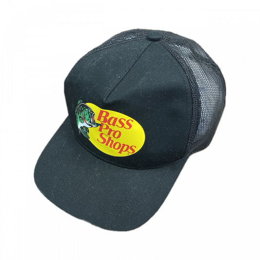 Bass Pro Shop　バスプロショップ　メッシュキャップ　黒　ブラック　ワンサイズ