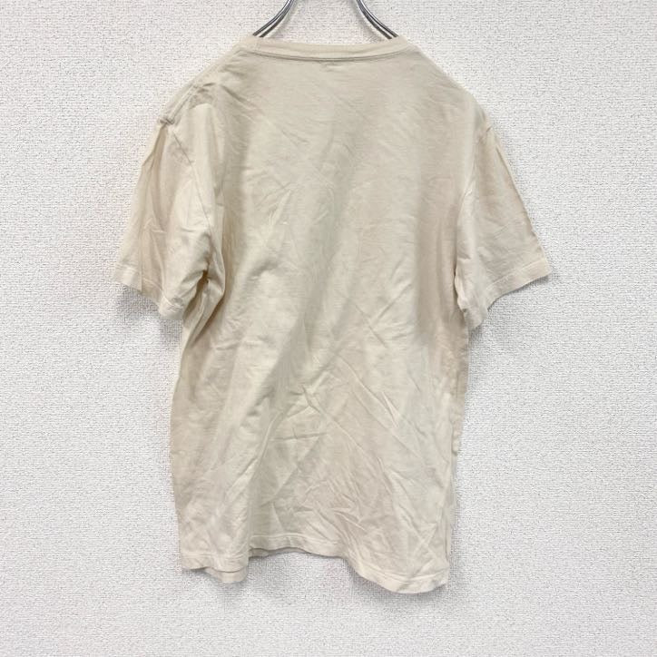 サンフォードアンドサン　レッドフォックス　半袖プリントTシャツ　人物T 　オフホワイト　クリーム　Mサイズ