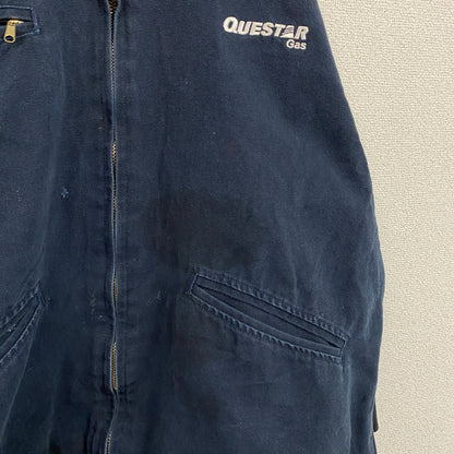 90s～　Colorado Timberline　フルジップダックジャケット　コーデュロイカラー　ネイビー　XLサイズ