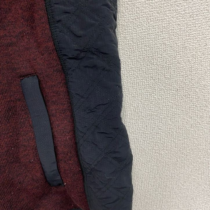 ORVIS　オービス　フリースベスト/ボアベスト　ポケット付　ボルドー　XLサイズ