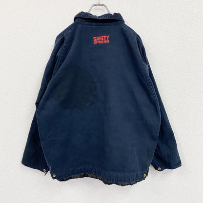 90s～　Colorado Timberline　フルジップダックジャケット　コーデュロイカラー　ネイビー　XLサイズ