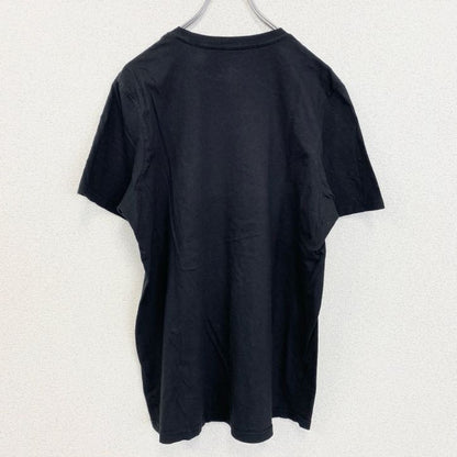 古着 used　adidas　アディダス　半袖クルーネックプリントTシャツ　NCAA　バスケットボール　黒　ブラック　Lサイズ