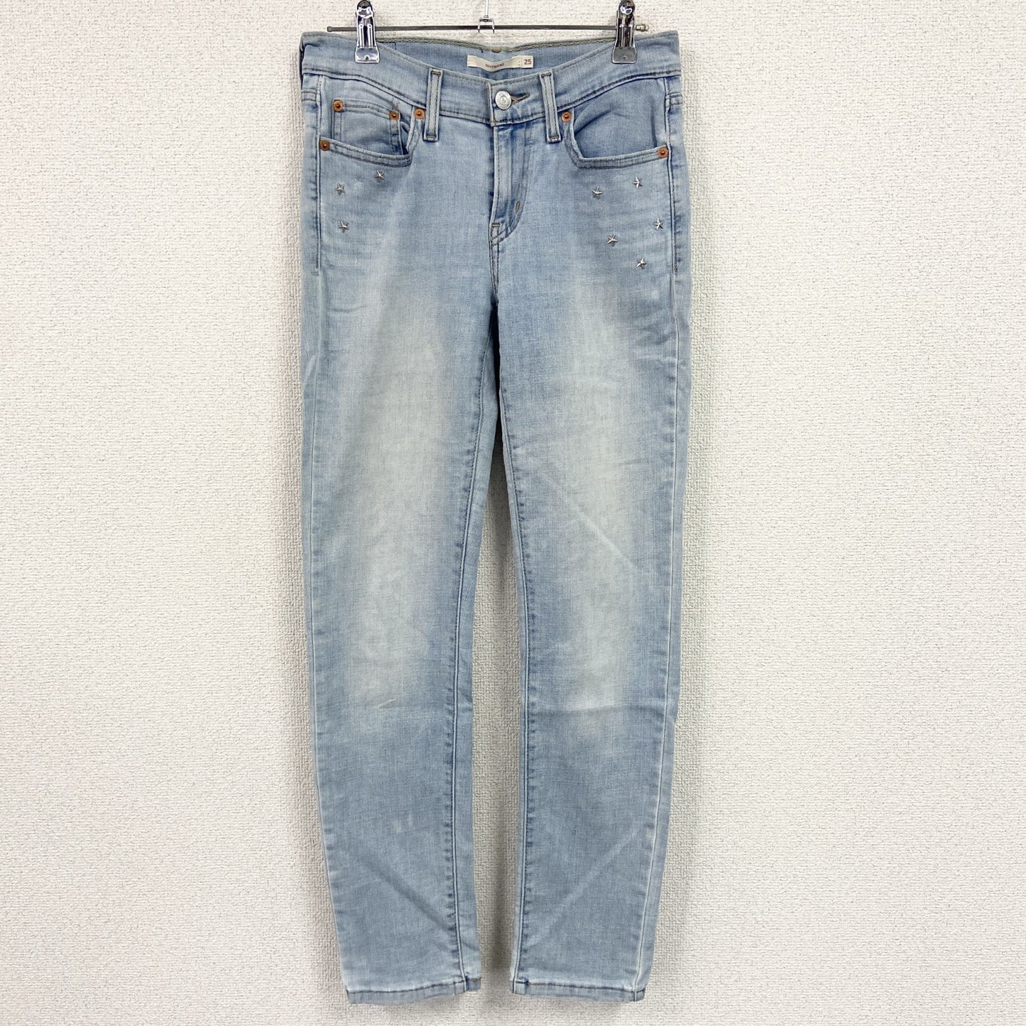 Levi's　リーバイス　デニムパンツ/ジーンズ　ジップフライ　ライトブルー　25サイズ　古着