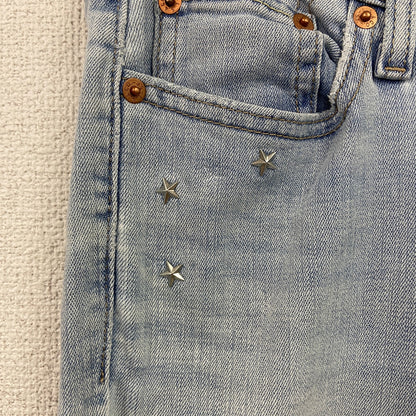 Levi's　リーバイス　デニムパンツ/ジーンズ　ジップフライ　ライトブルー　25サイズ　古着