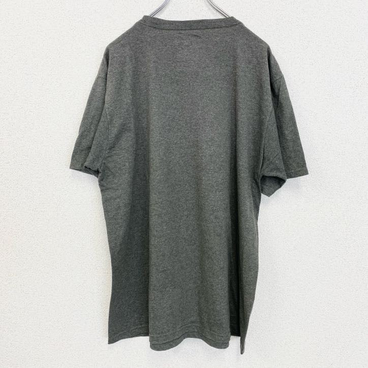 古着 used　adidas　アディダス　半袖クルーネックプリントTシャツ　SO FRESH＆SO CLEAR　グレー　Lサイズ