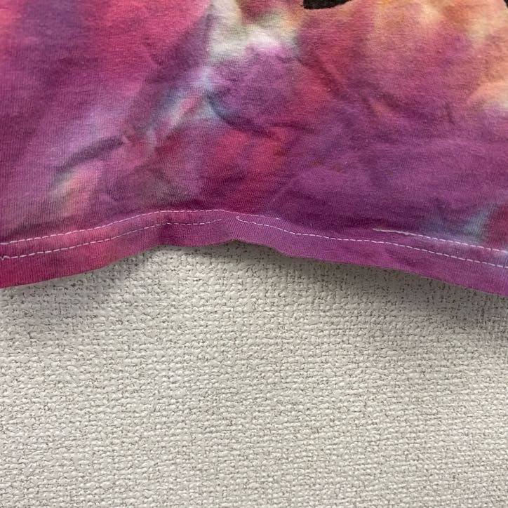 FRUIT OF THE LOOM　半袖プリントTシャツ　Grateful Dead　グレイトフル・デッド　パロディT　猫　タイダイ　Mサイズ