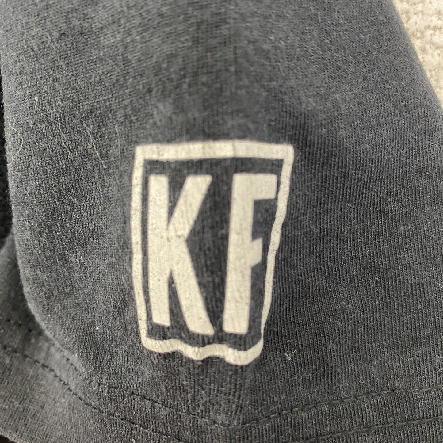 古着 used　Kush Friendly　半袖デザインTシャツ　DOPE SOCIETY　クルーネック　黒　ブラック　Lサイズ