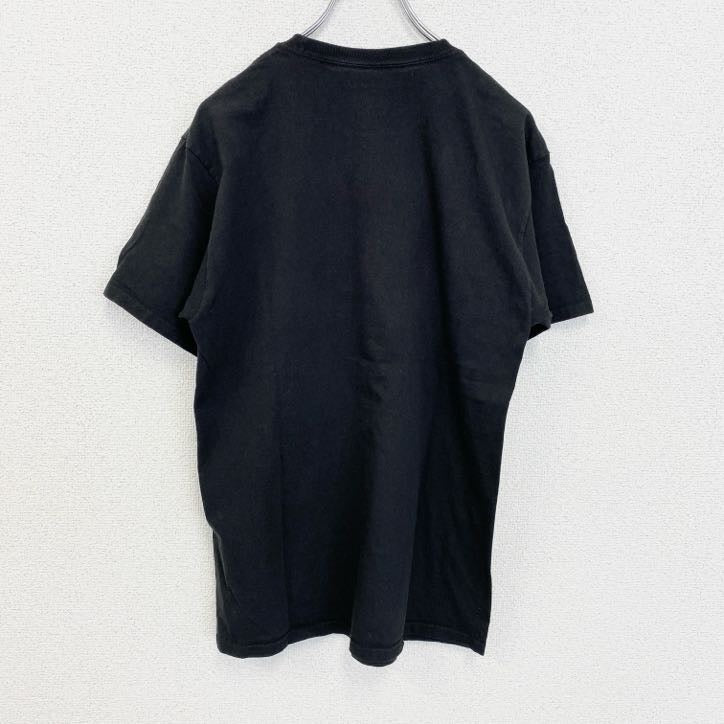 古着 used　Champion　チャンピオン　半袖カレッジプリントTシャツ　ウェイクフォレスト大学　黒　ブラック　Mサイズ